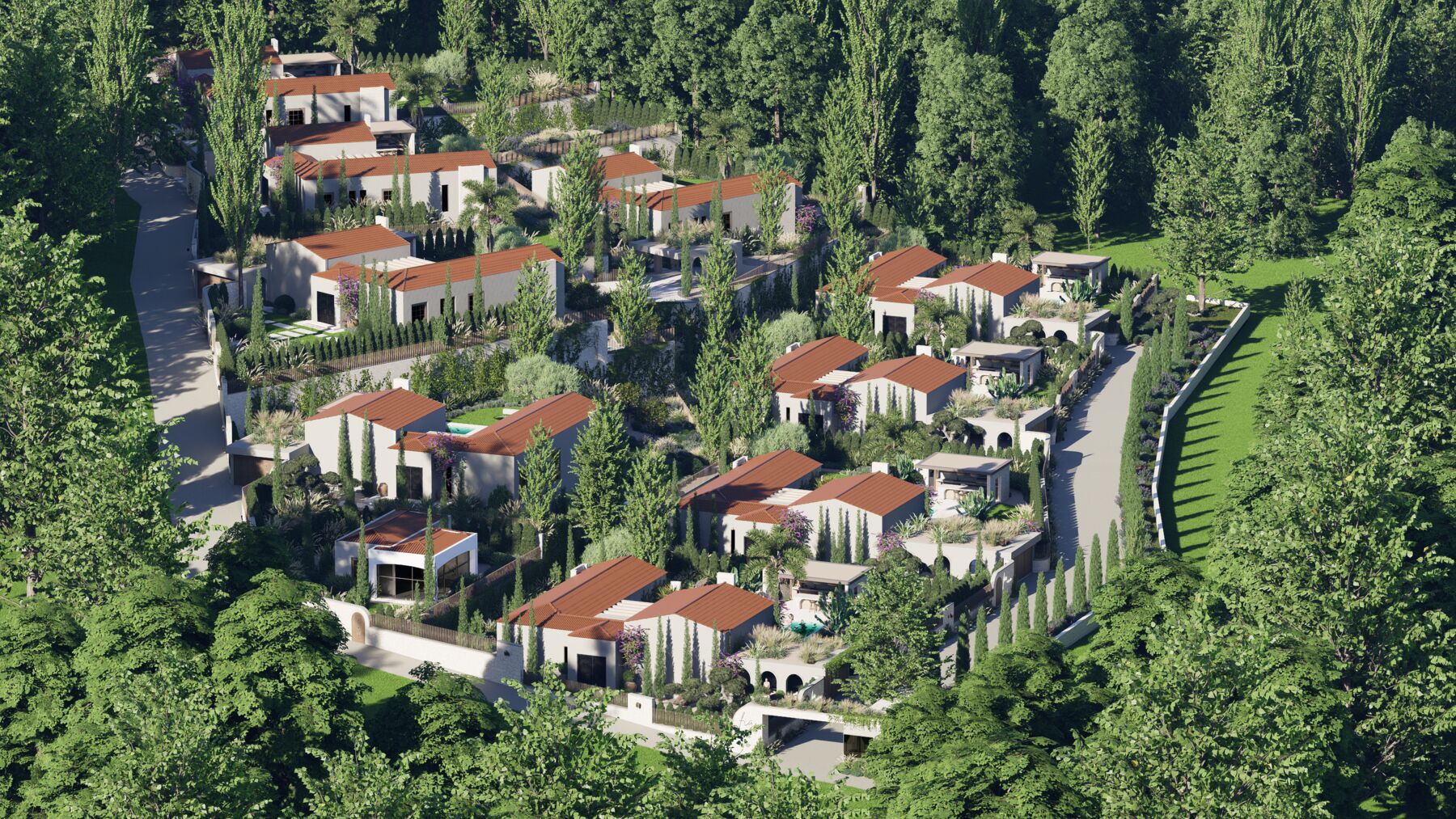 Fia Vadi villa 3D görseli 11