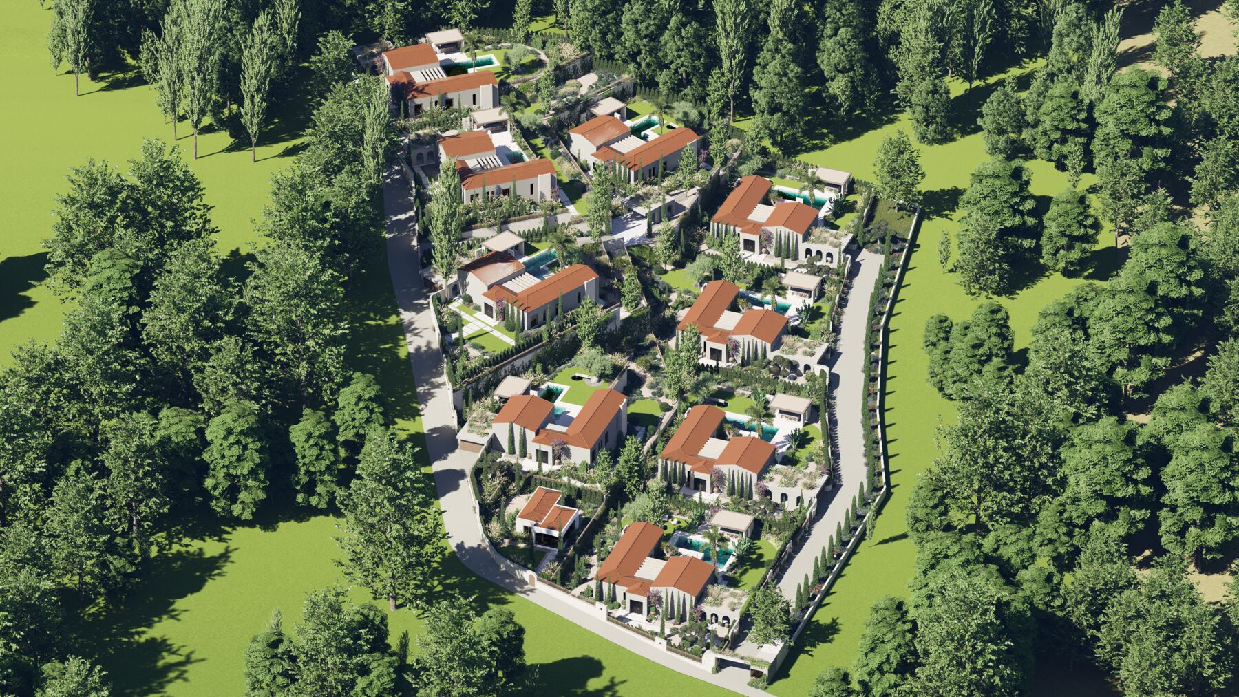 Fia Vadi villa 3D görseli 12