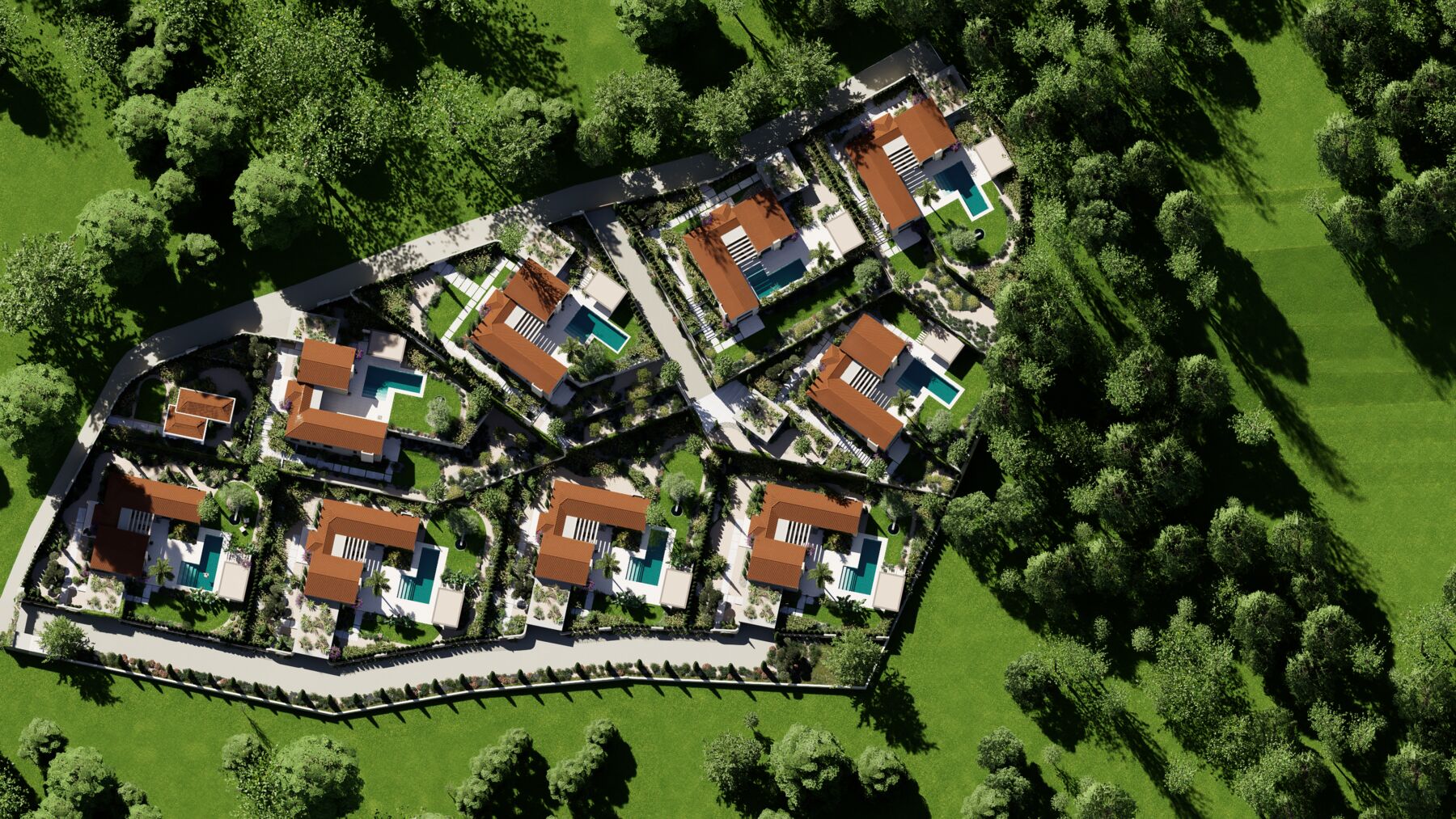 Fia Vadi villa 3D görseli 23