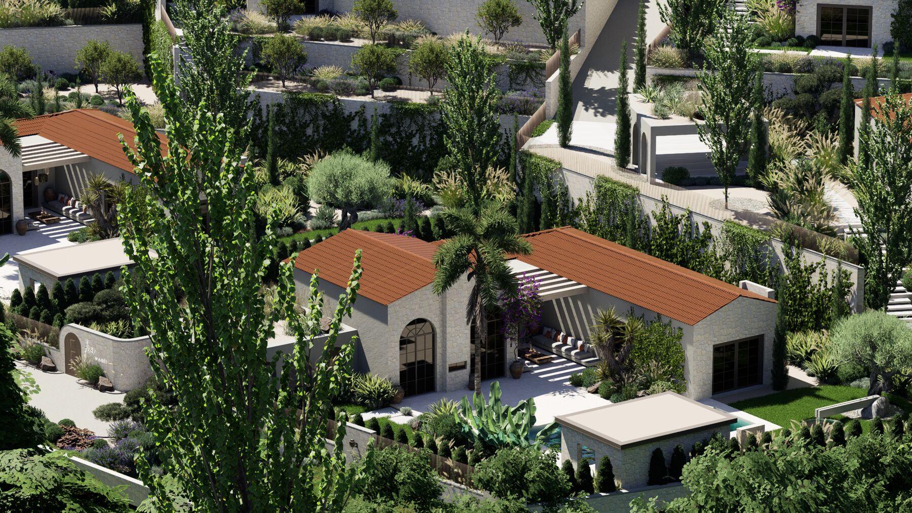 Fia Vadi villa 3D görseli 25