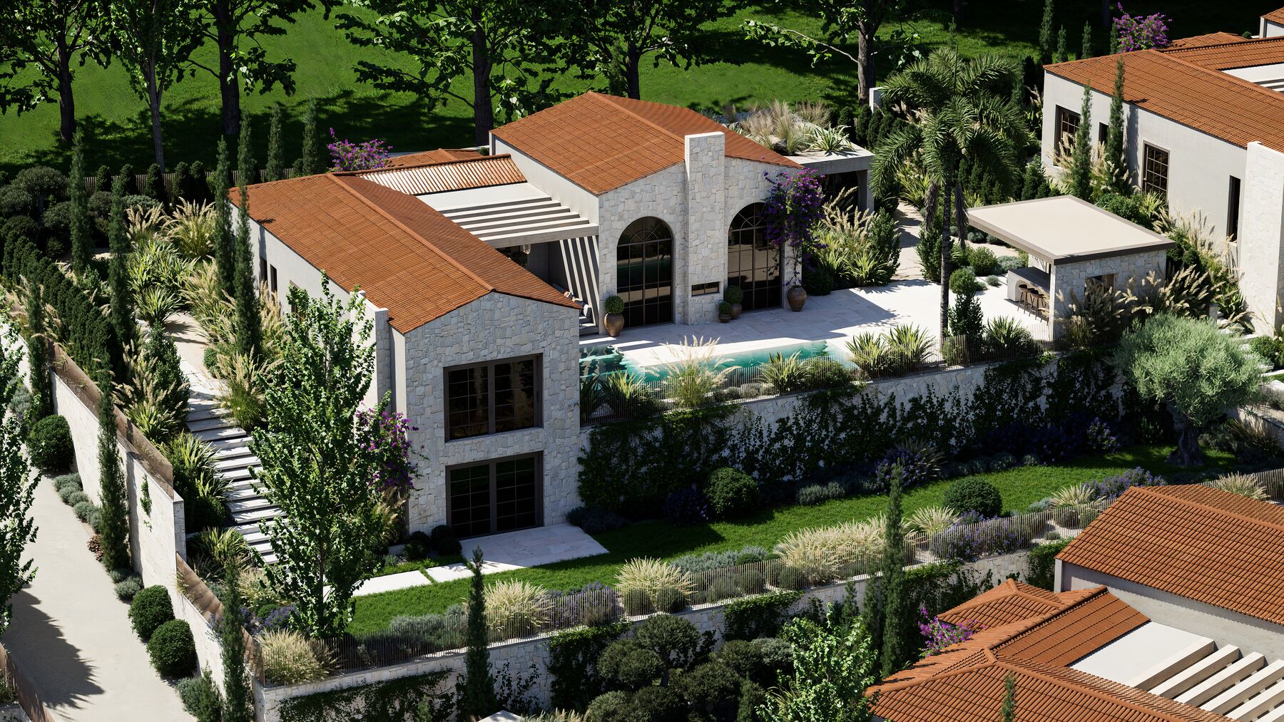Fia Vadi villa 3D görseli 34