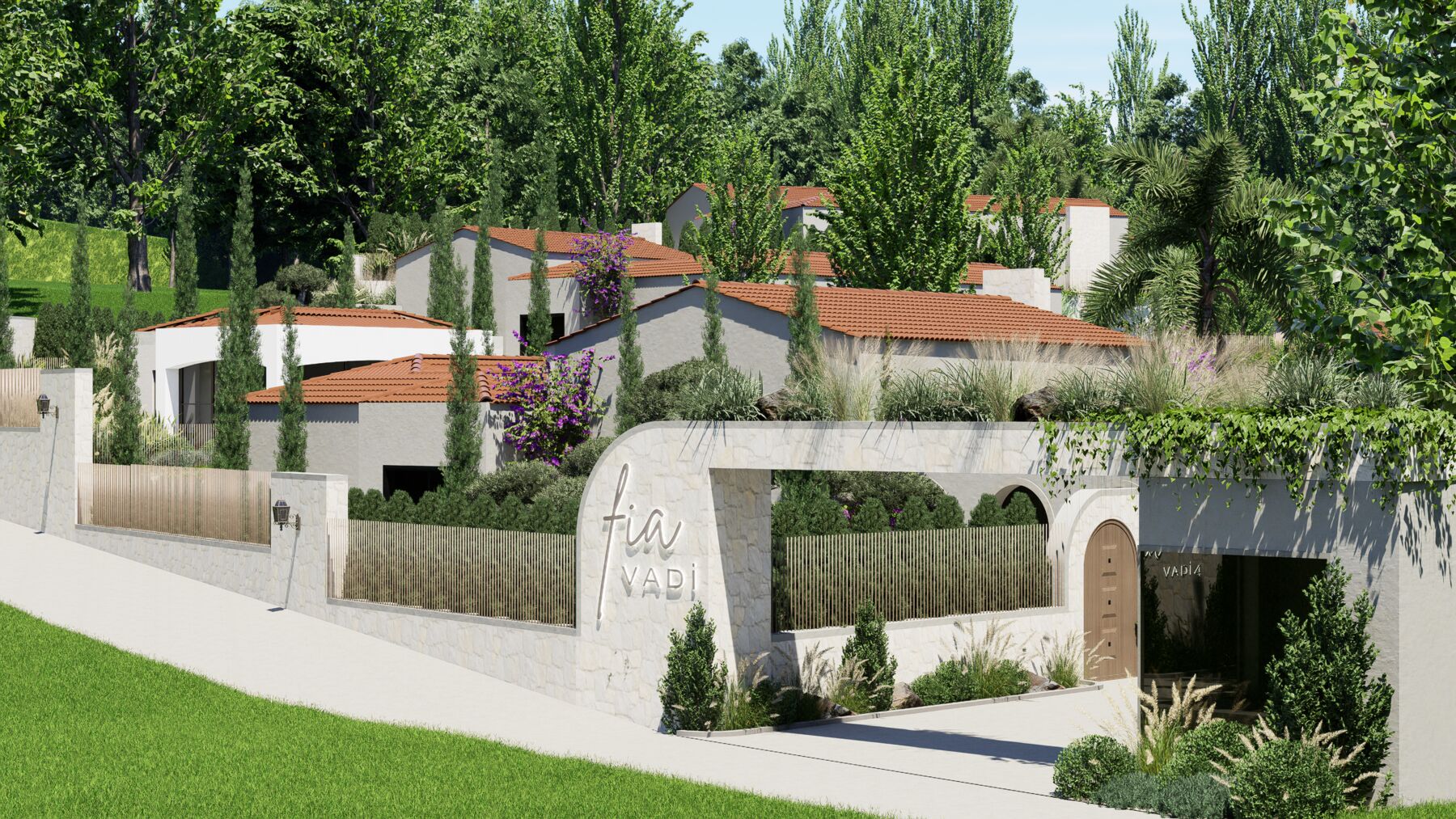 Fia Vadi villa 3D görseli 9